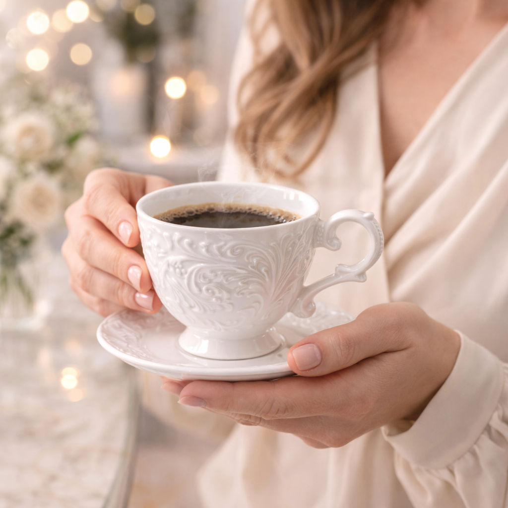 Conjunto Blanc Royal Cafeto