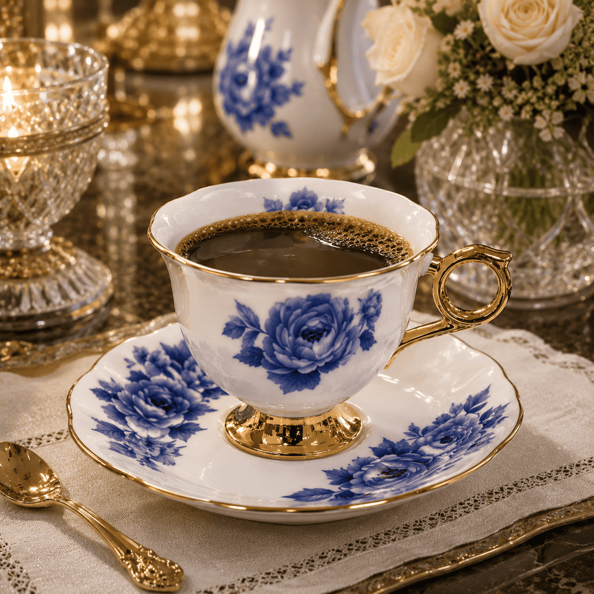 Conjunto Bleu Royale