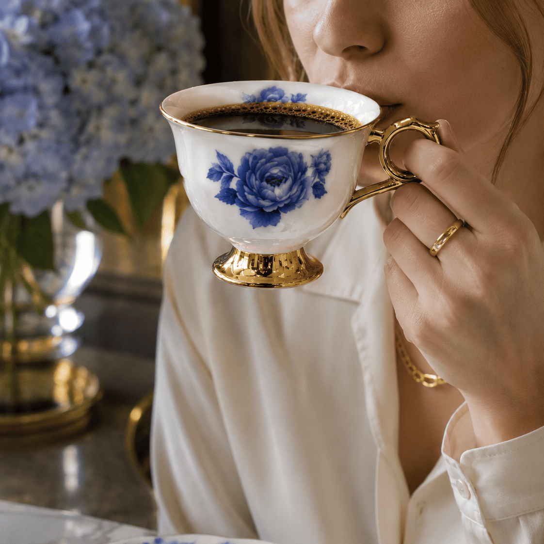 Conjunto Bleu Royale