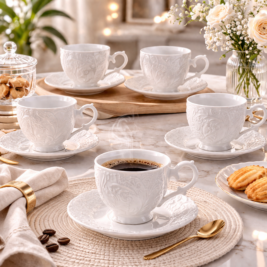 Conjunto Blanc Royal Cafeto