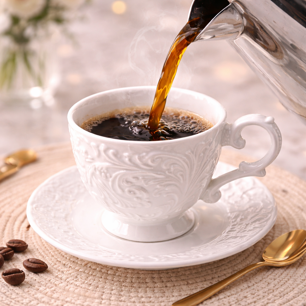 Conjunto Blanc Royal Cafeto