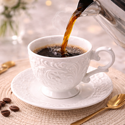 Conjunto Blanc Royal Cafeto