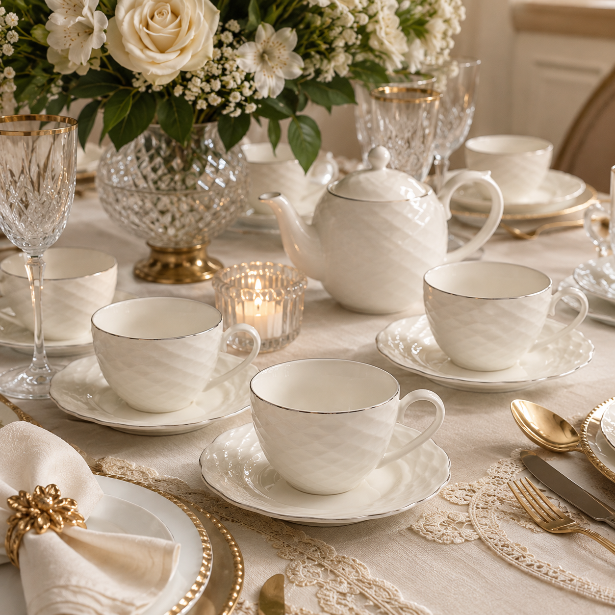 Conjunto Blanche Royale