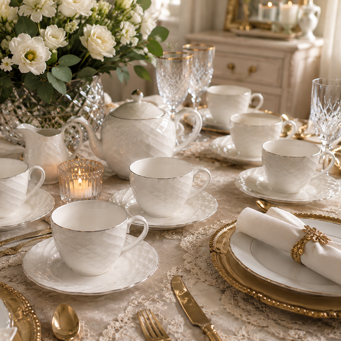 Conjunto Blanche Royale