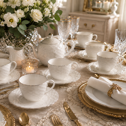 Conjunto Blanche Royale
