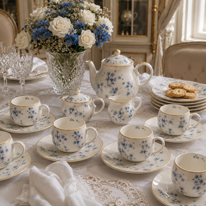 Conjunto Floral | Jardim Bleu Imperial
