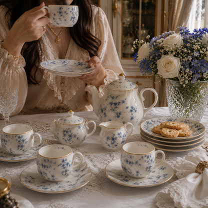 Conjunto Floral | Jardim Bleu Imperial